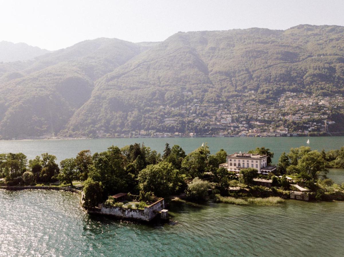 Hotel Villa Emden Brissago Exterior foto