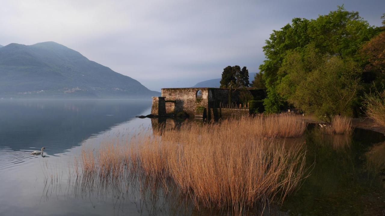 Hotel Villa Emden Brissago Exterior foto